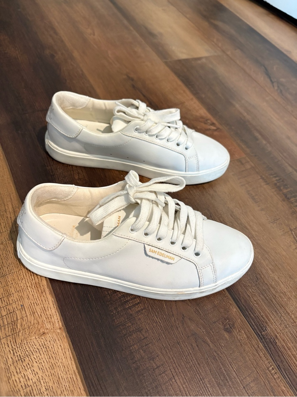 Sam Edelman Poppy Sneaker, White, 8M - Picture 3 of 6